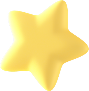 3D Floating Element Star